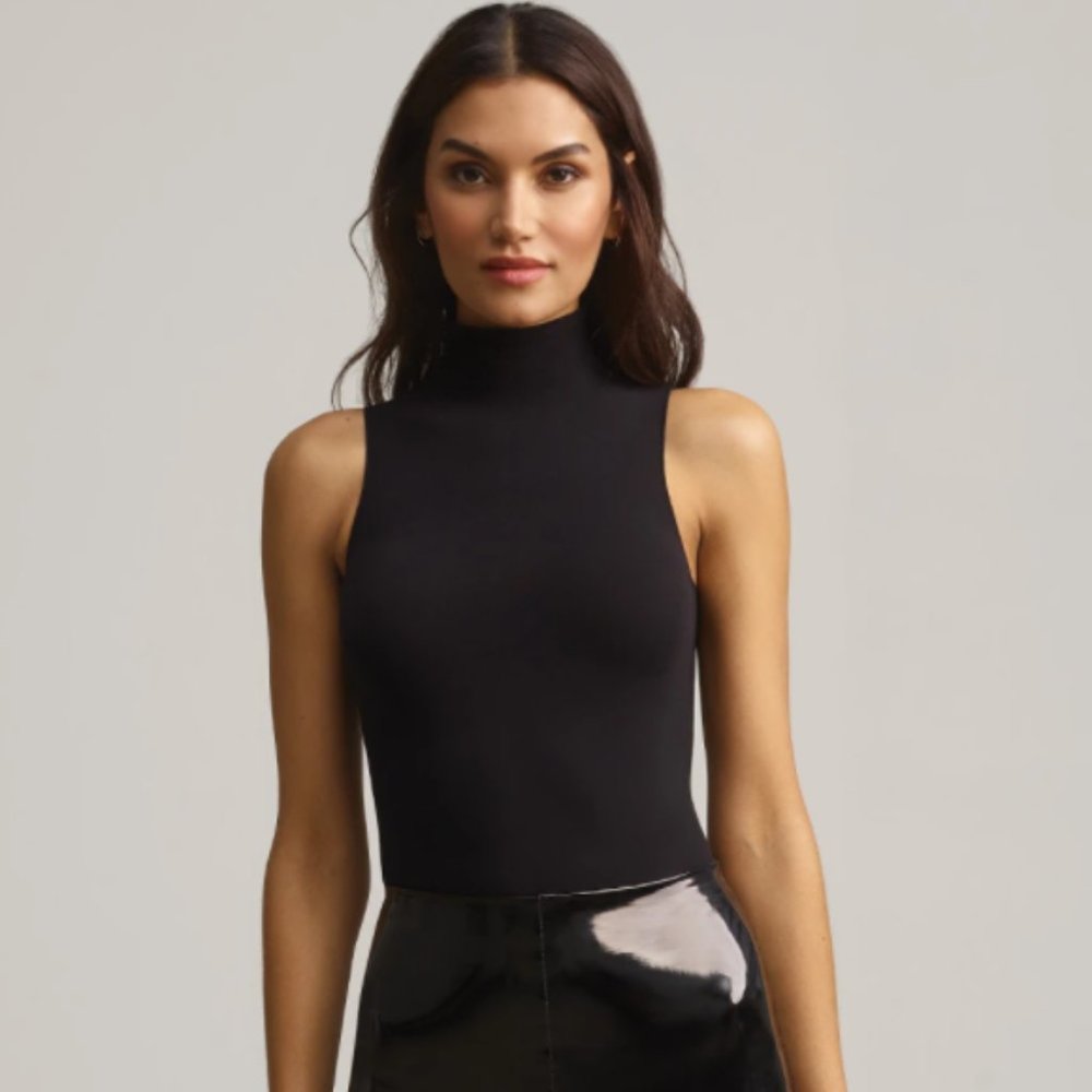Commando ballet sleeveless turtleneck bodysuit - Picture 2 of 6